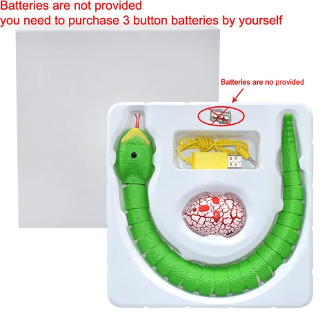 Animal Infrared Remote Control Electric Snake Egg Rattlesnake Kids Children Toys Trick Terrify Mischief Toys Snake Model DDJ