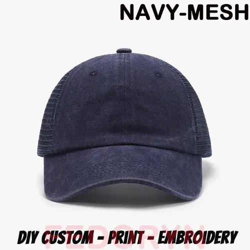 Fedoryn Custom Logo Baseball Cap for Men and Women DIY Design Letter Embroidery Retro Hat Customize Cap Graphic Print Wholesale - Image 26