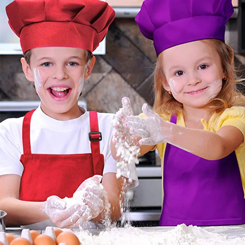 Günstiger Großhandel für Kinder und Erwachsene, Eltern-Kind-Kochschürze, Malerei, Kochklasse, Anzugschürze und Kochmütze auf Lager – Detail 17