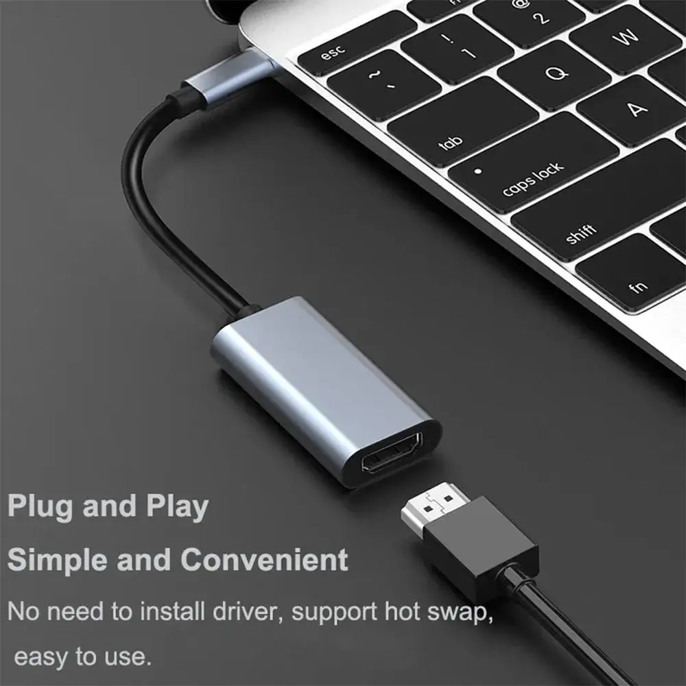 PC ƺ ƮϿ C Ÿ HDMI TV ÷ , ˷̴ ձ Typec HD ȯ,  ȣȯ, 4K 30Hz, 1pc
