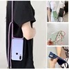 Silicone Lanyard Case For Huawei P20 P30 P40 lite Soft Tpu Neck Strap Rope Cord Cover 1