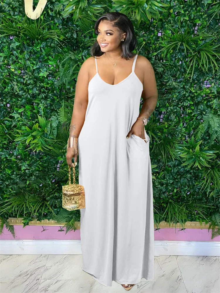 Wmstar  Dress Women Elegant Slip Big Hem Soft Solid Short Sleeve Casual Loose Summer Fashion Lady Dress Wholesale Dropshipping