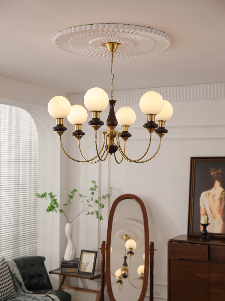 

Vintage Living Room Hanging Lamps for Ceiling Magic Beans Pendant Light Luxury Shop Villa Chandelier Loft Room Decor Home Lustre