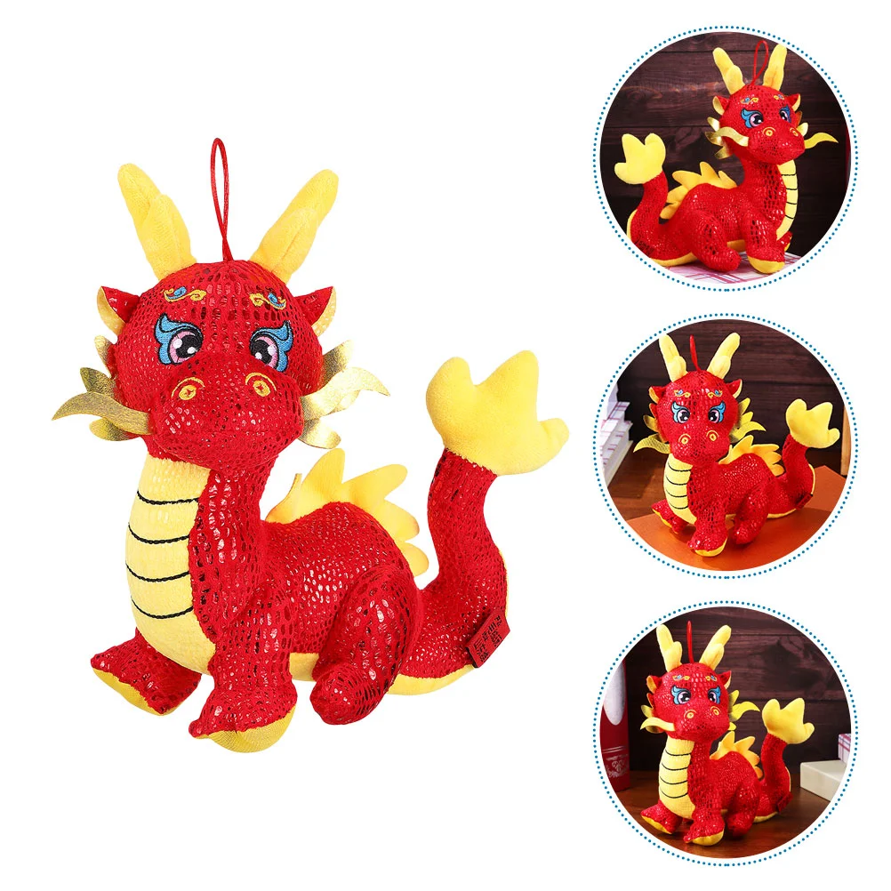 

Dragon Stuffed Animal 1Pc Dragon Plush Chinese Dragon Plush 2024 Year Stuffed Dragon Plush Toy Spring Festival Gift Bed Rest