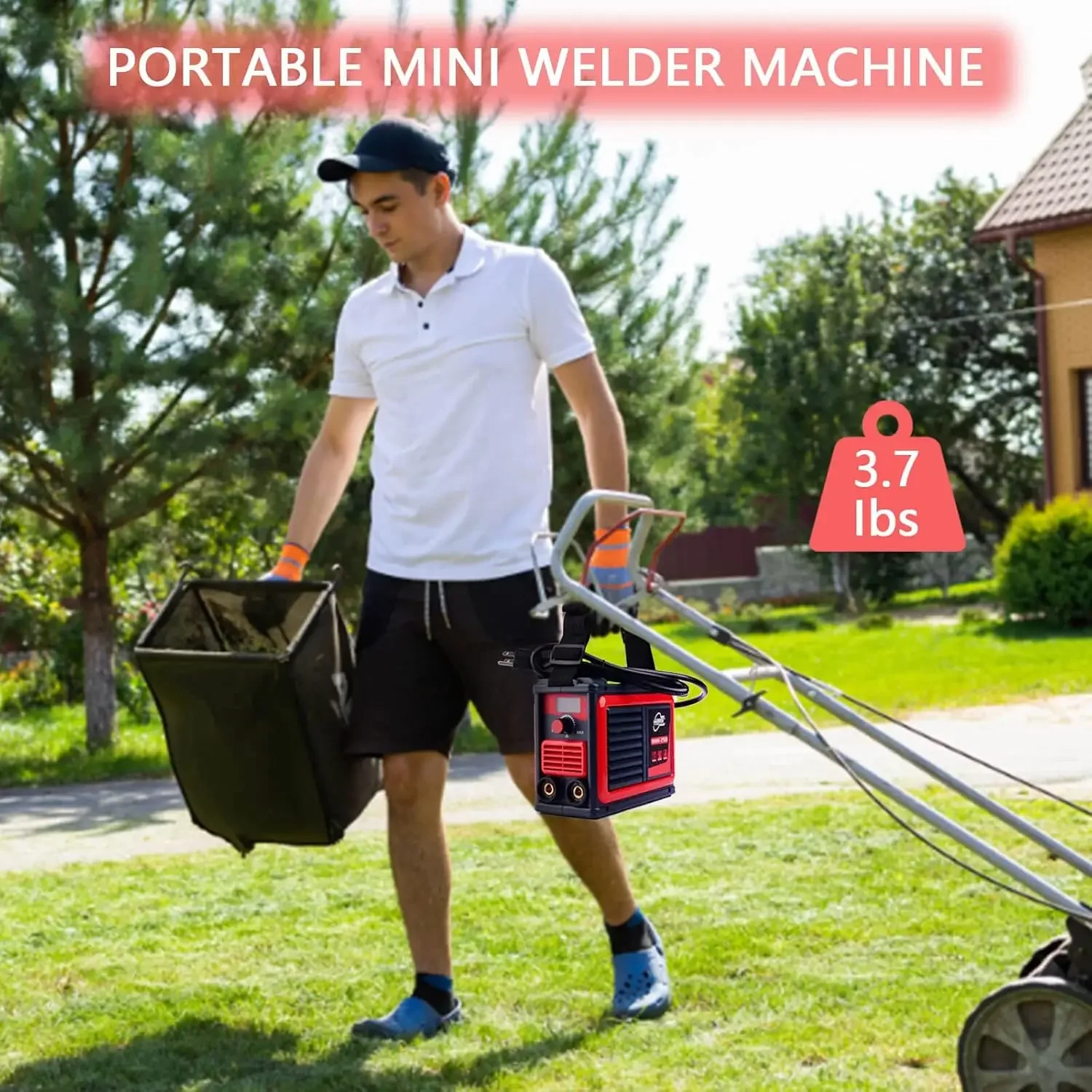 Welding Machine, Upgraded MMA-250A 110V Portable Stick Welder IGBT Digital Display LCD,Home DIY Arc Welder
