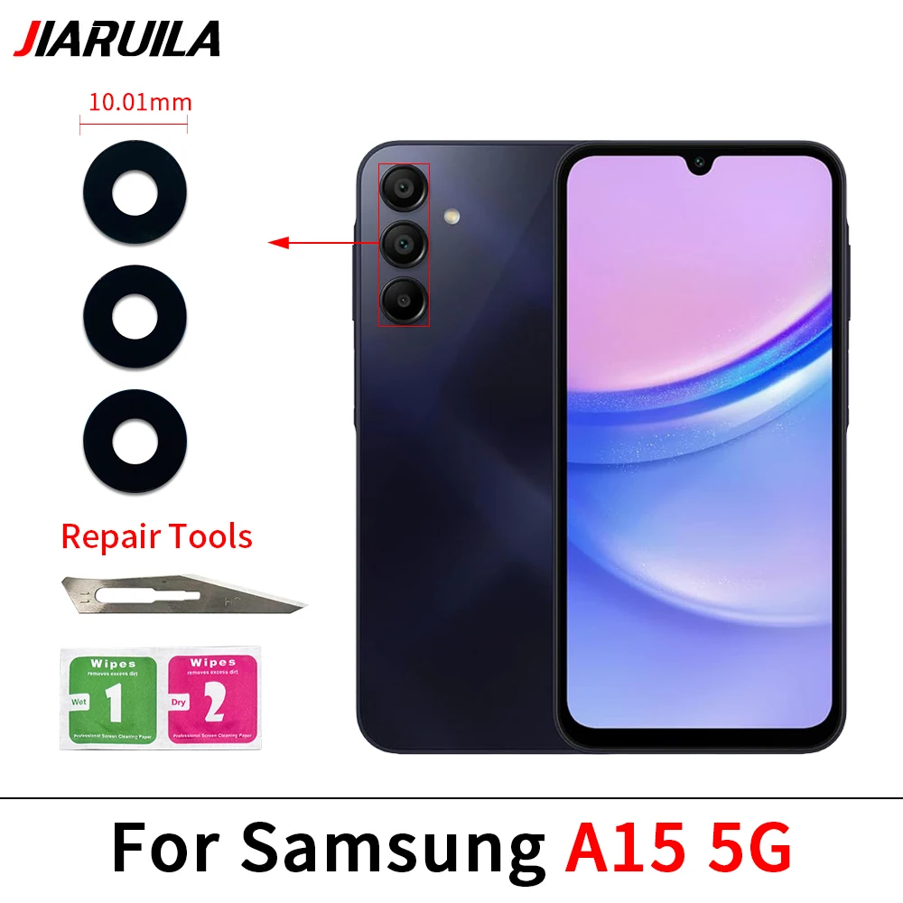 Premium Rear Camera Glass Lens with Adhesive