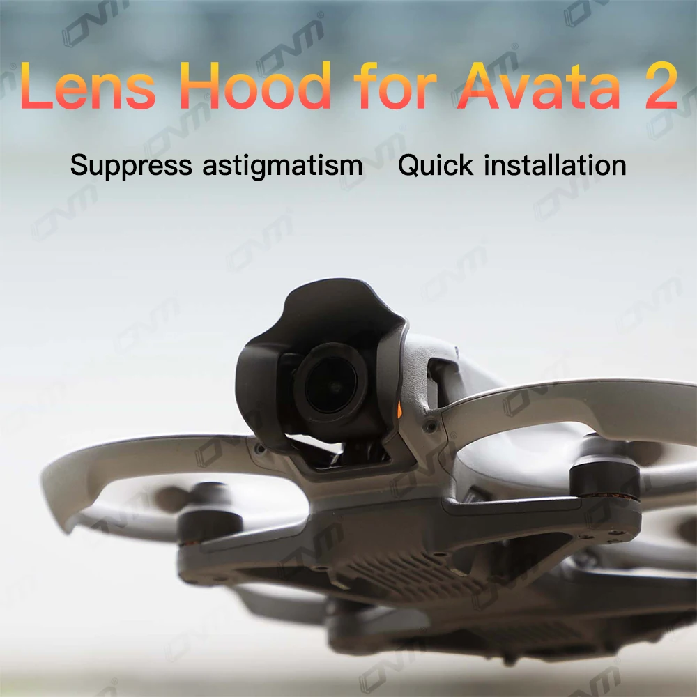 Gimbal Protector Lens Hood Drone Lens Sun Hood Gimbal Protective Cover Suppress Astigmatism Accessories For DJI AVATA 2 drone accessories