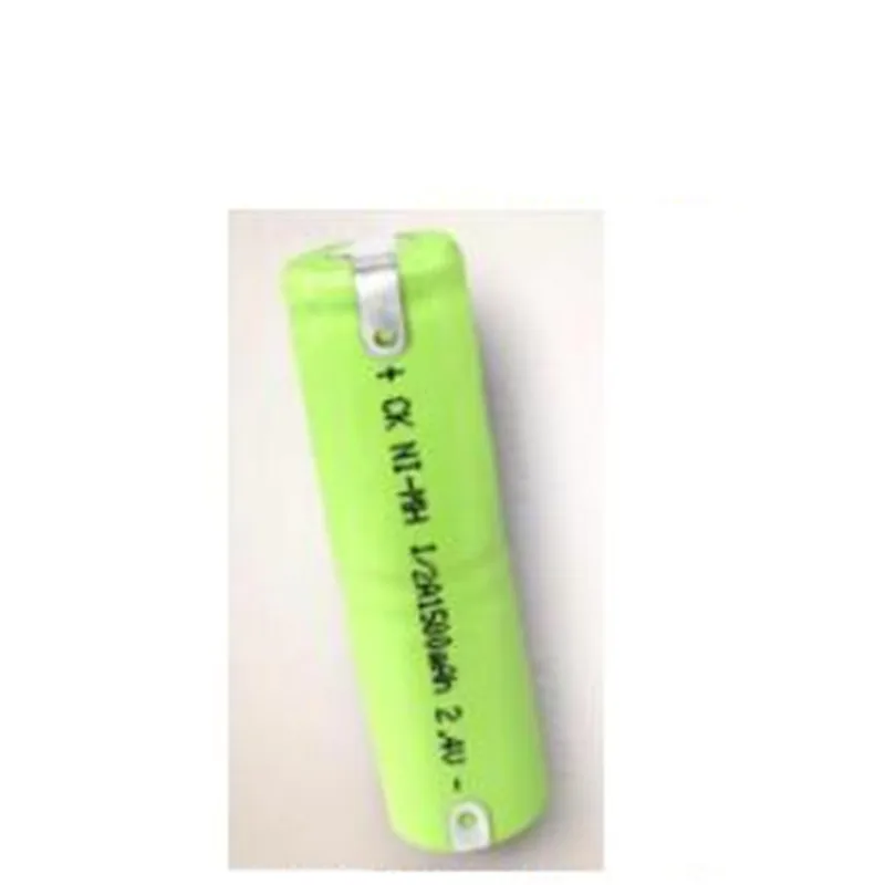 

2Pcs/Lot 2.4V 1/2A 1500Mah Ni-mh Rechargeable Battery For Razor