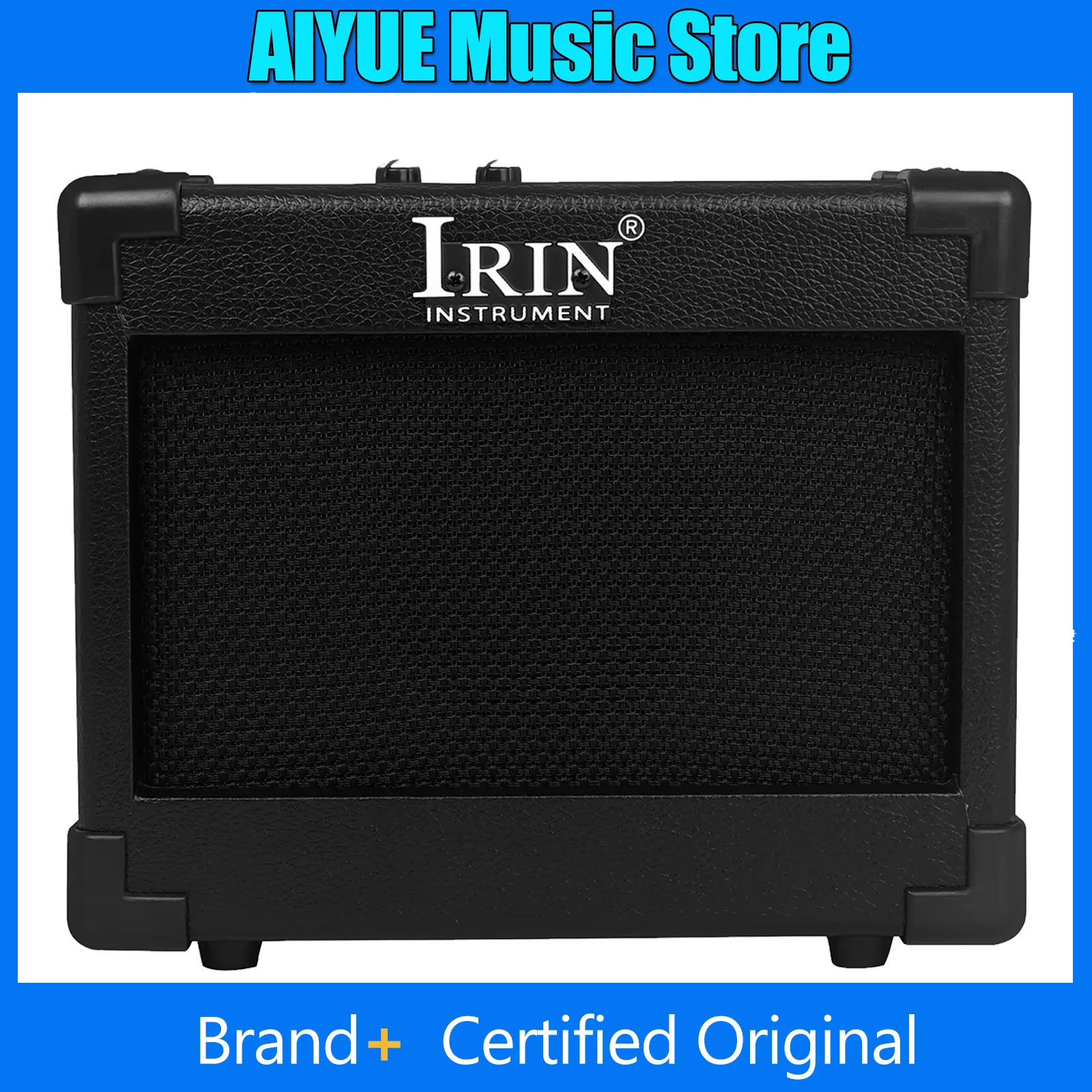 IRIN Guitar Amplifier Mini Electric Guitar Bass Amp Speaker Portable Audio Two Power Supply Options String Instruments Accessory