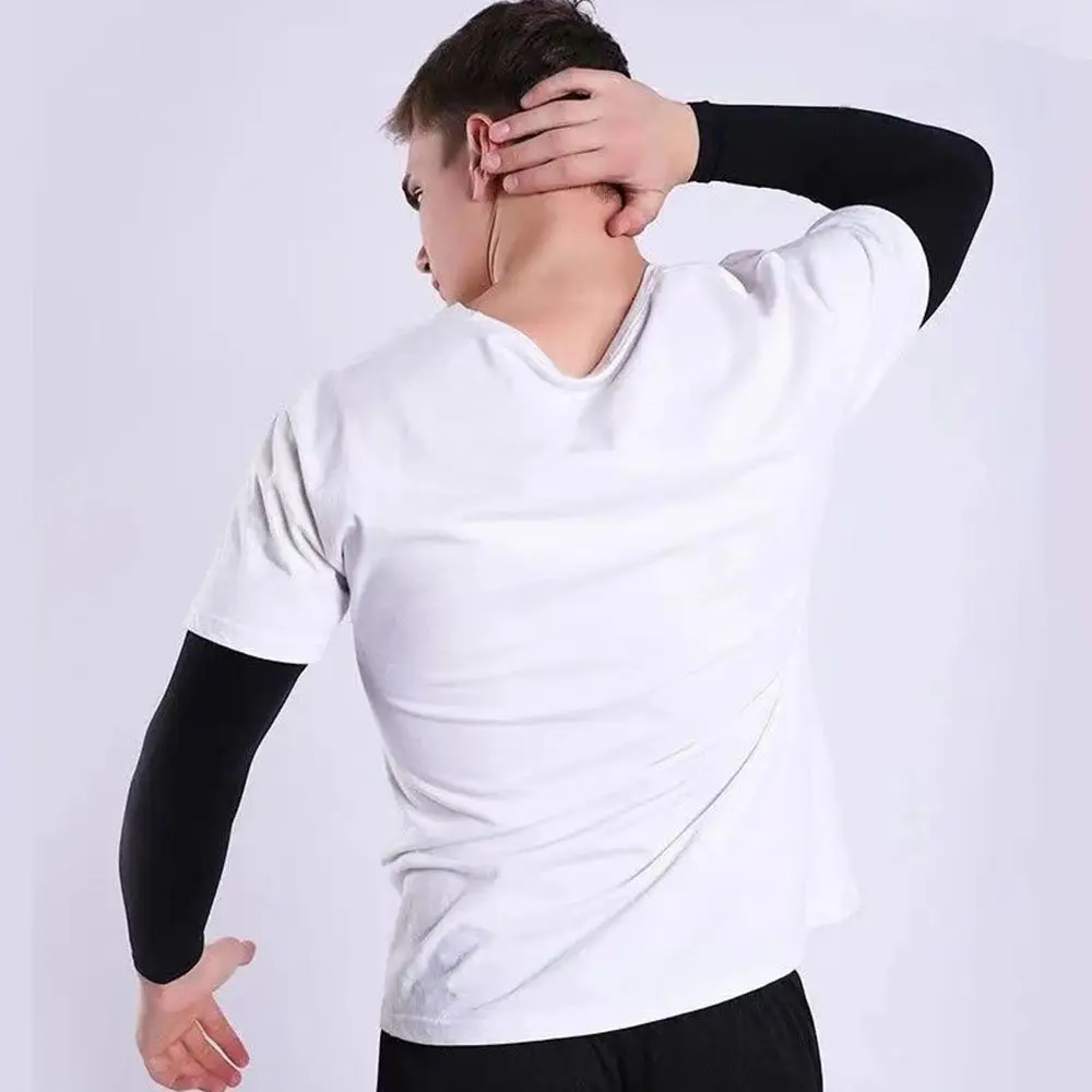 أكمام ذراع رياضية خارجية ، ملابس رياضية للجري وكرة السلة ، غطاء حماية من الشمس ، جديد