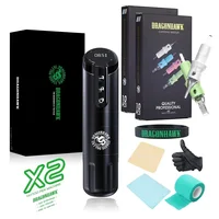 Dragonhawk X2 Pen Set High Capacity Battery Body Wireless Tattoo Machine Art Permanent Accessories for Beginner Tattoo Supply 1