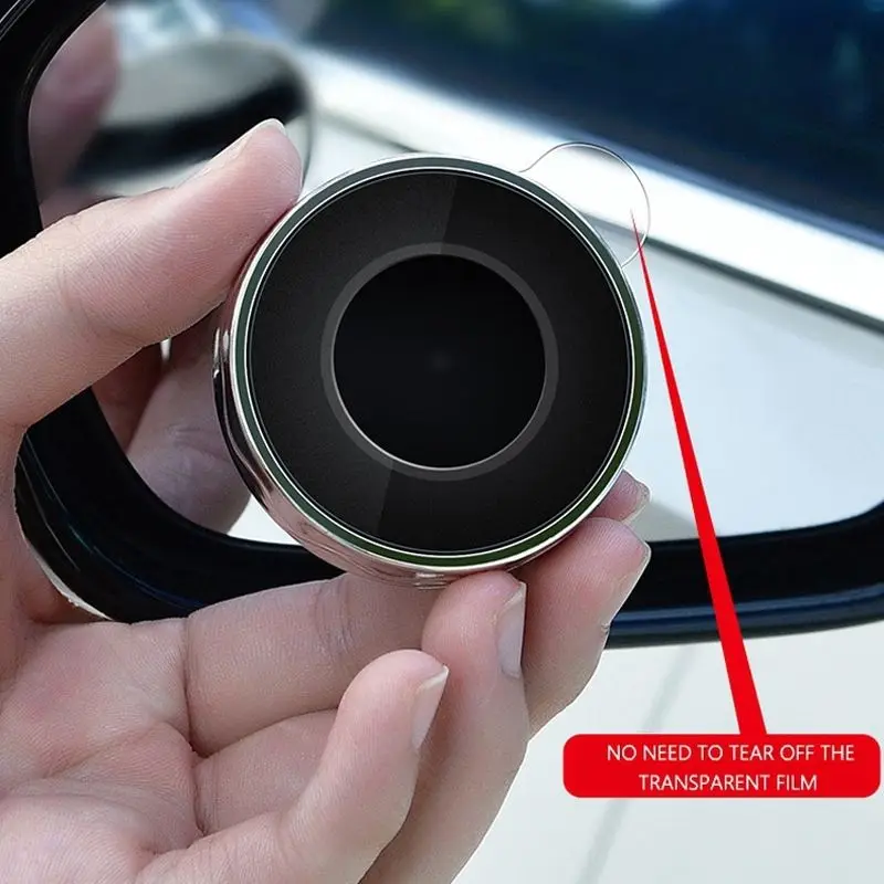 Car Rearview Mirror Adjustable Wide-angle Reversing Auxiliary Blind Spot Mirror
