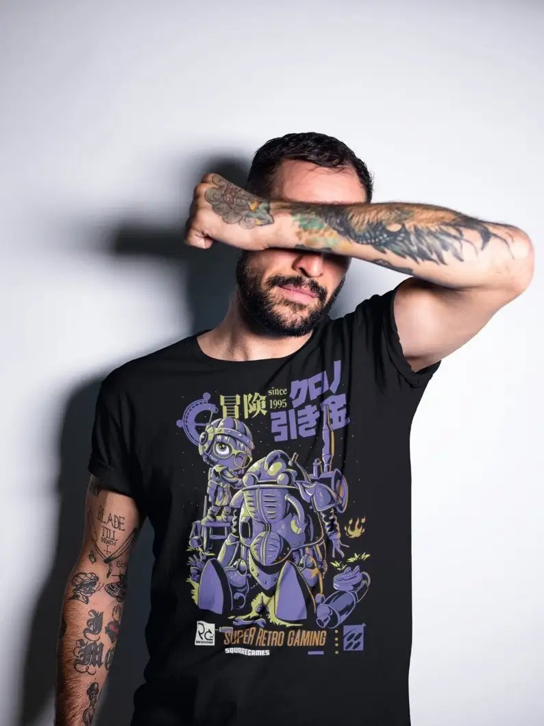 

Unisex Robot Repair Chrono Trigger Retro Gaming T-Shirt