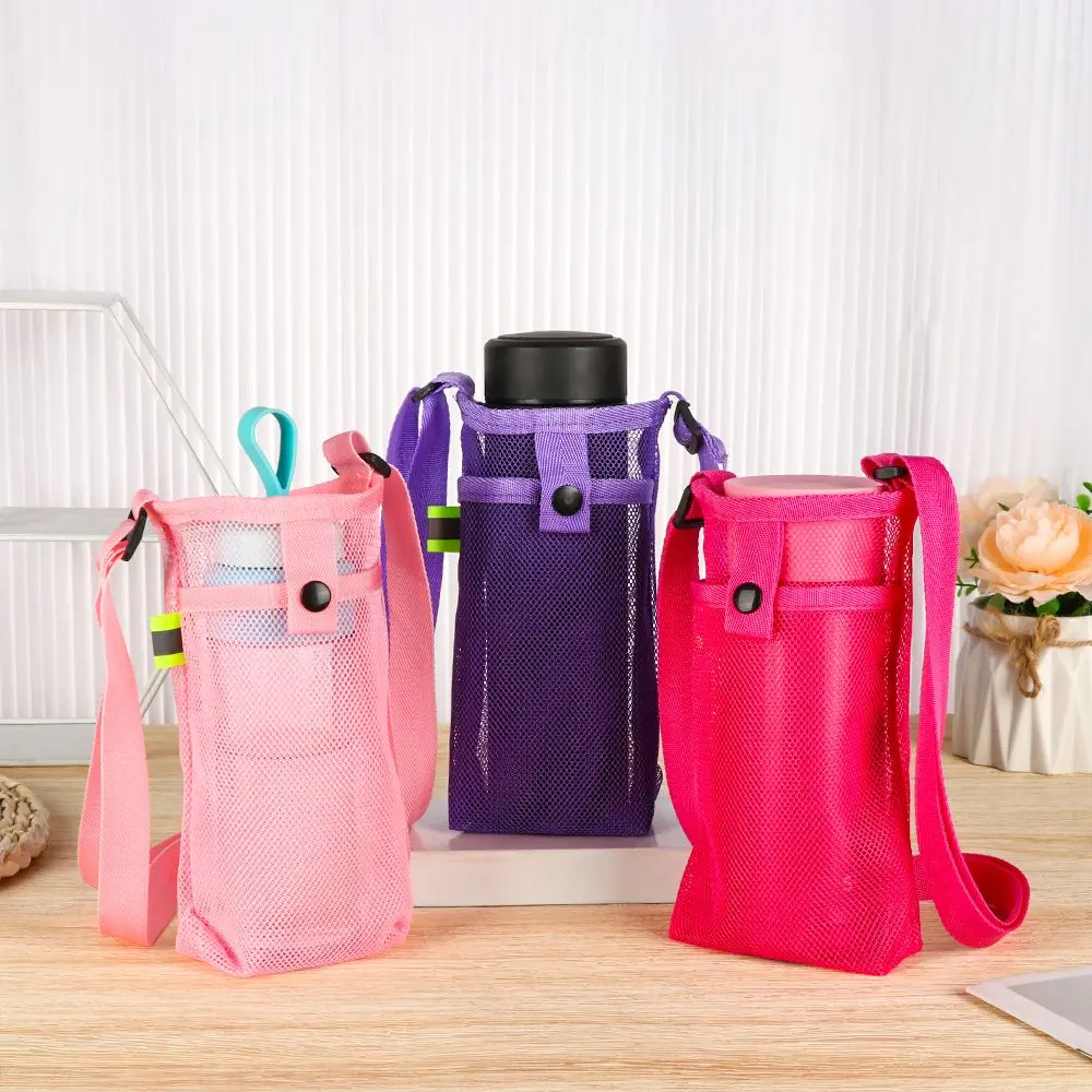 

Travel Outdoor Visible Bag Portable Mobile Phone Bag Sport Water Bottle Cover Cup Sleeve Mesh Cup Pouch