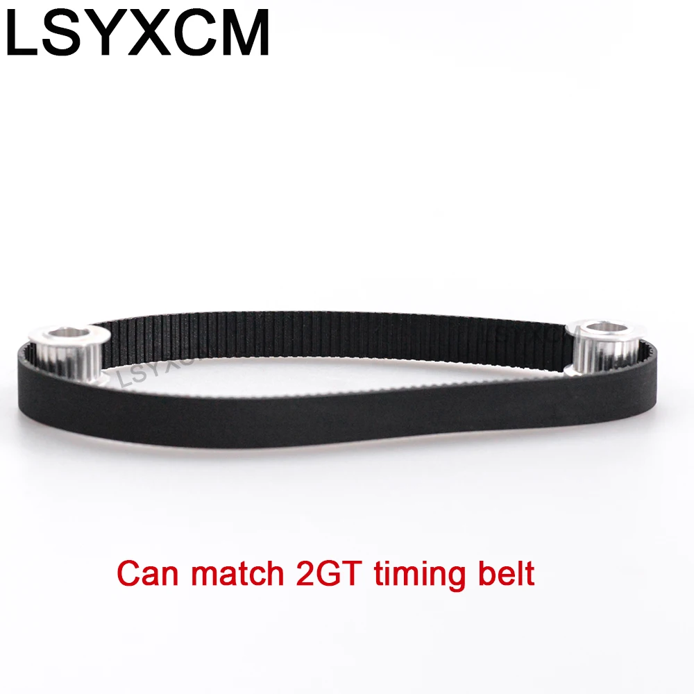2GT Timing Pulley 12 15 16 20 teeth Bore 4/5/6/6.35/8mm For GT2 Belt 6mm 10mm 15mm 3D printer CNC Parts