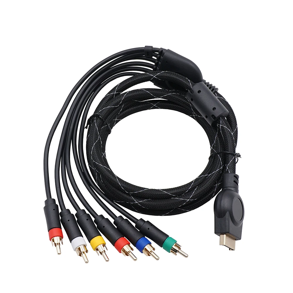 

1.8m PS2/PS3 Component cable 1.8m Premium High Resolution game cable accessories for Sony PlayStation 2/3