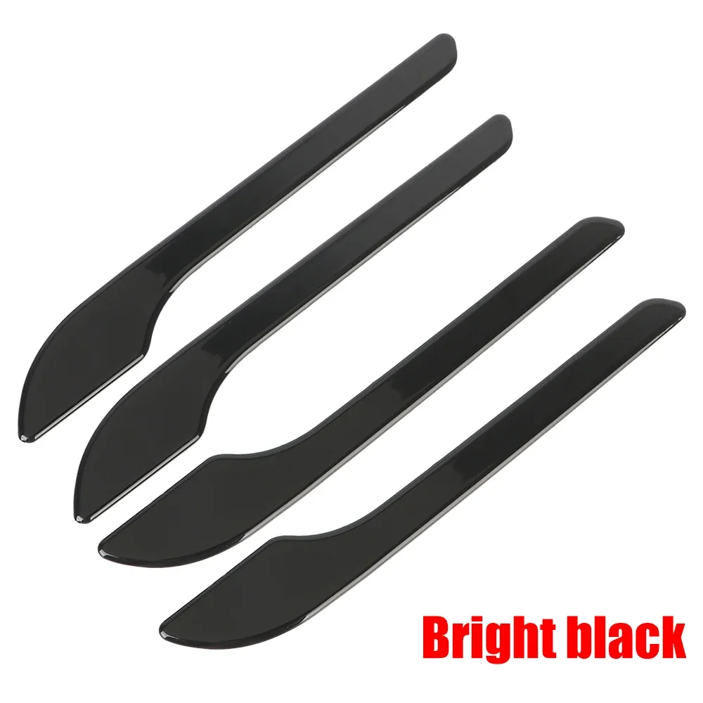 ABS Car Door Handle Wrap Cover Stickers For Tesla Model 3 Y