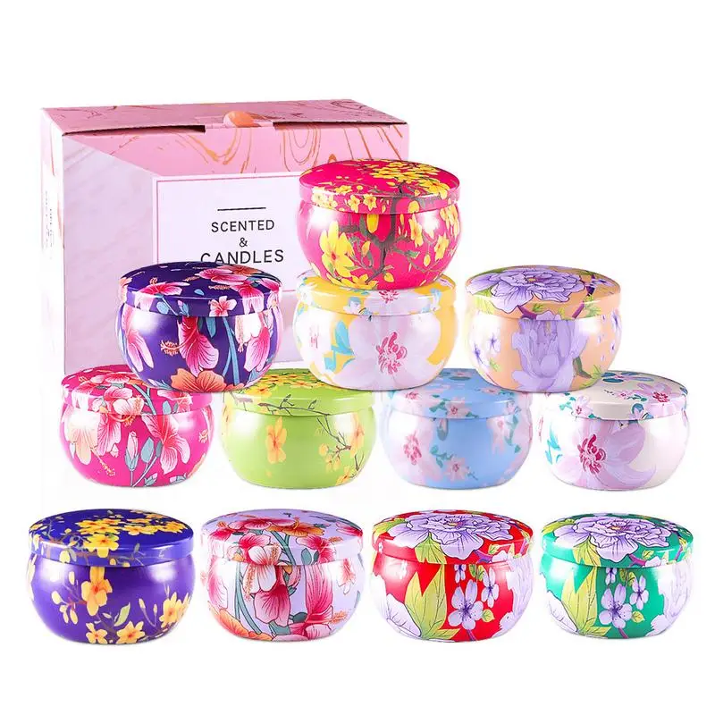 

Scented Candles Gift Set 12PCS Soy Wax Candles Decorative Candles For Home Bath & Spa Candle Gifts For Women Girlfriends & Mom