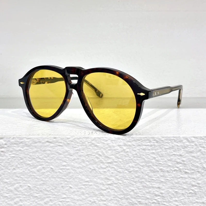 

Acetate Sunglasses Men Top Quality Square Fashion Thin leg Designer Eyeglasses UV400 Outdoor Handmade Women Trendy SUN GLASSES