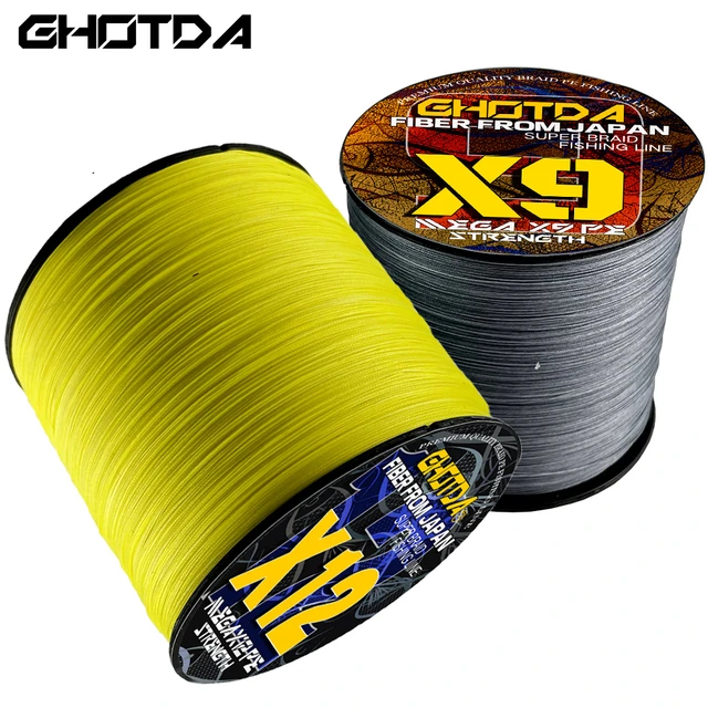 Lure Long-range Wear-resistant Fishing Line 12/9 Strands Japan  Multifilament Raw Silk Wire Sea Lake Accessories 20-120LB 100M - AliExpress