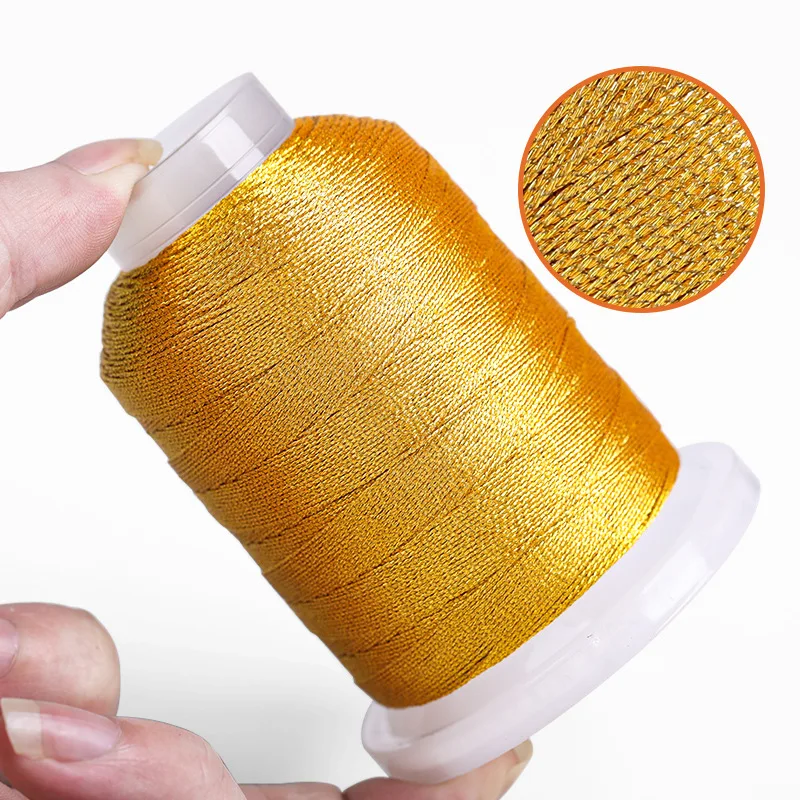 Gold and Silver Thread Braid DIY Beading Tassel Bracelet Material