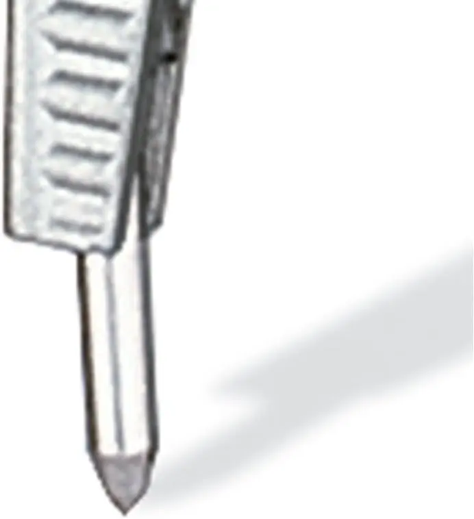 Staedtler Noris Club 550 60 학교용 컴퍼스 세트(심 포함), 범용 어댑터 및 심 상자 포함