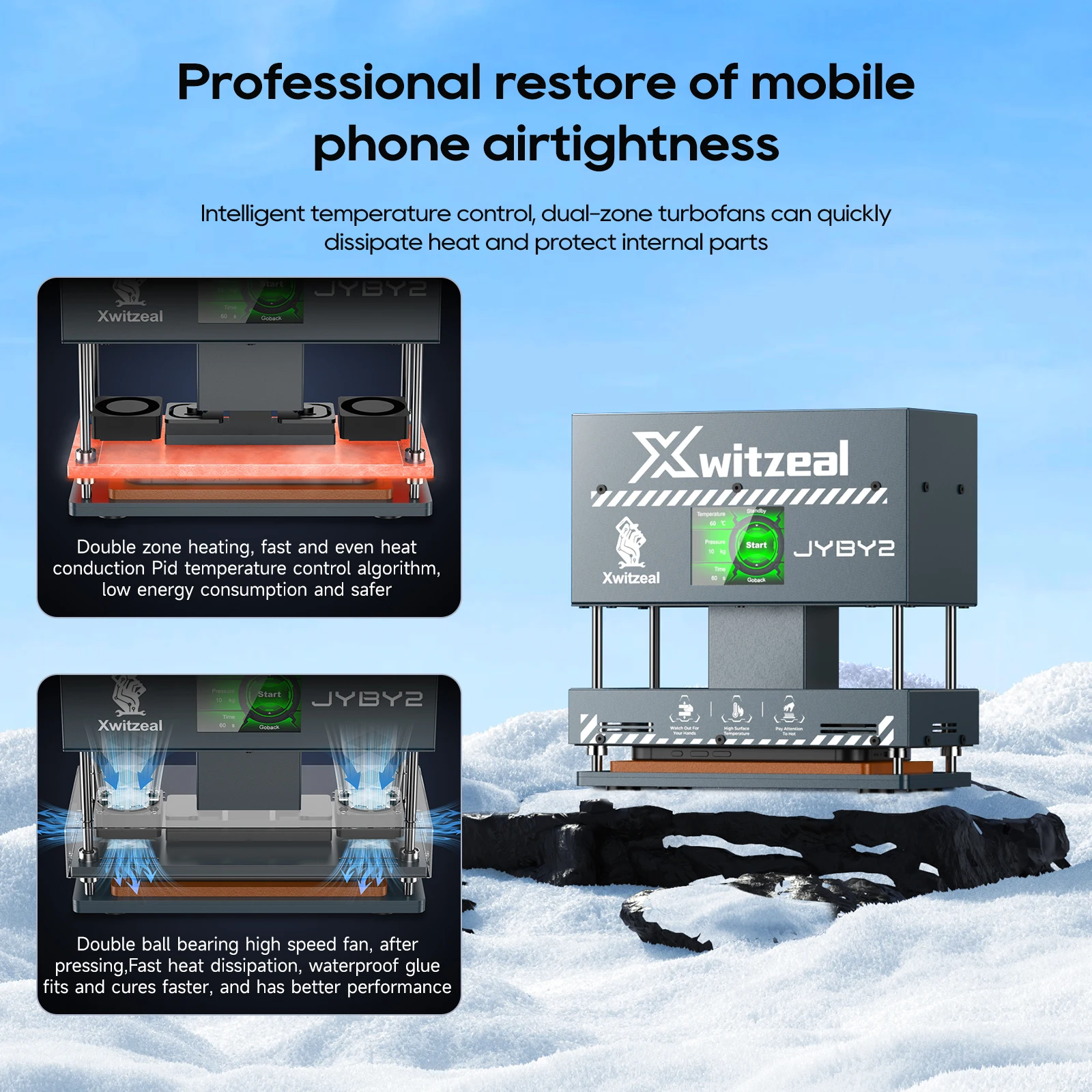 Xwitzeal® JYBY2 Universal Auto Mobile Phone Screen Pressure