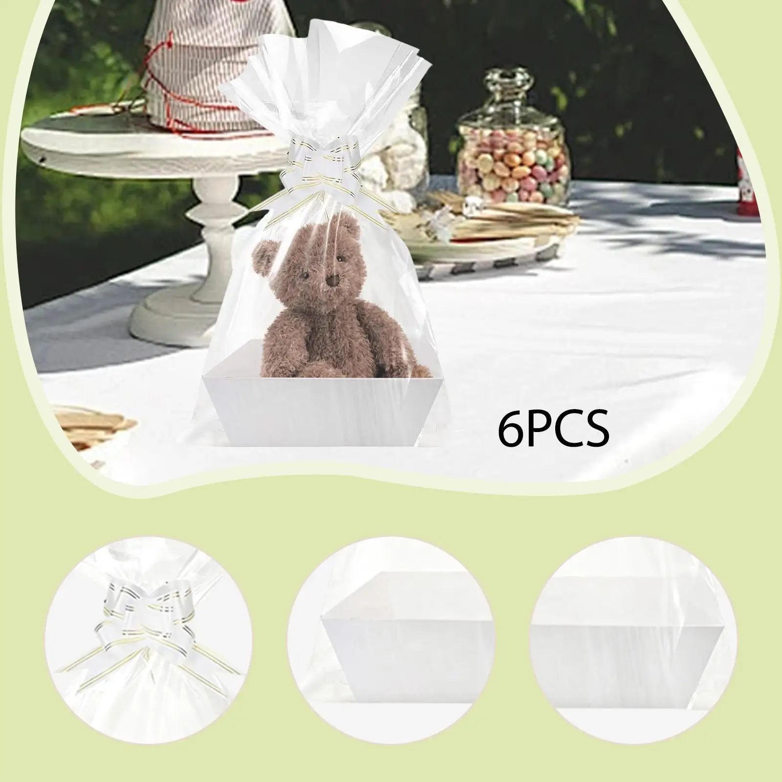 6x Baskets for Gifts Empty Gift Baskets Gift Wrapping Supplies 6 Bags and 6 Bows Include Paper Tray for Thanksgiving Snacks 6x Baskets for Gifts Empty Gift Baskets Gift Wrapping Supplies 6 Bags and 6 Bows Include Paper Tray for Thanksgiving Snacks