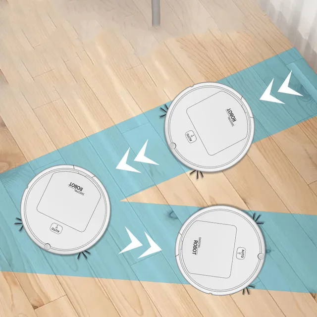 2024 New Automatic Robot Vacuum Cleaner Smart Sweeping Dry Wet Cleaning Machine Charging Intelligent Vacuum Cleaner for Home 4