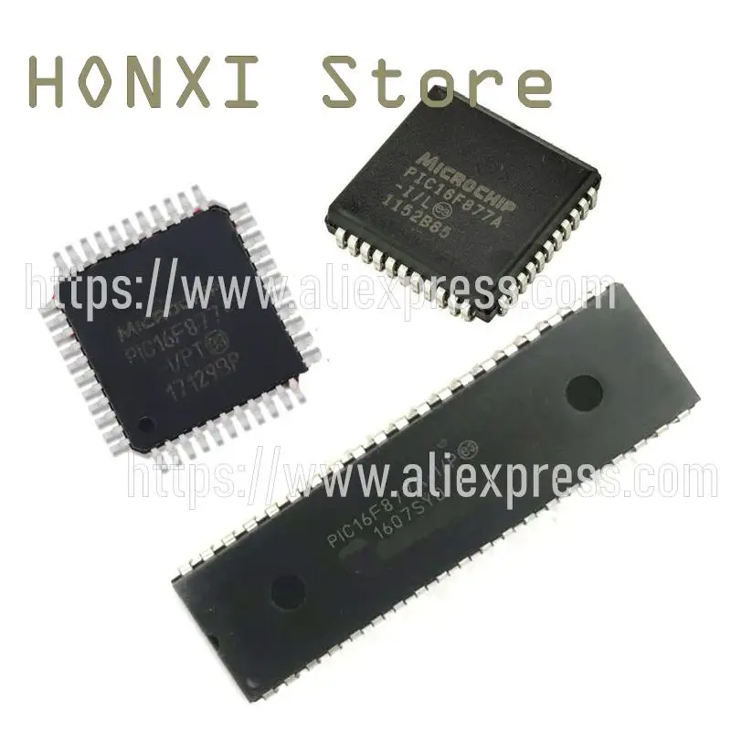 1 Pz Pic16F877A-I/P Pic16F877A-I/Pt Pic16F877A-I/L Dip40 Lqfp44 Plcc44 Microcontrollore Chip