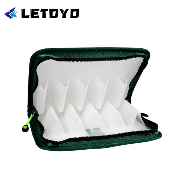 Letoyo Squid Jig Bag Waterproof Bag Pouch With Zipper 12 Compartments  Fishing Accessories Washable Lure Bag 28x18x4cm - Fishing Tools - AliExpress