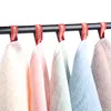 1Pcs 25x25cm 100% Cotton Cartoon Animal Embroidered Small Square Towel Baby Hand Wash Face Towel 4