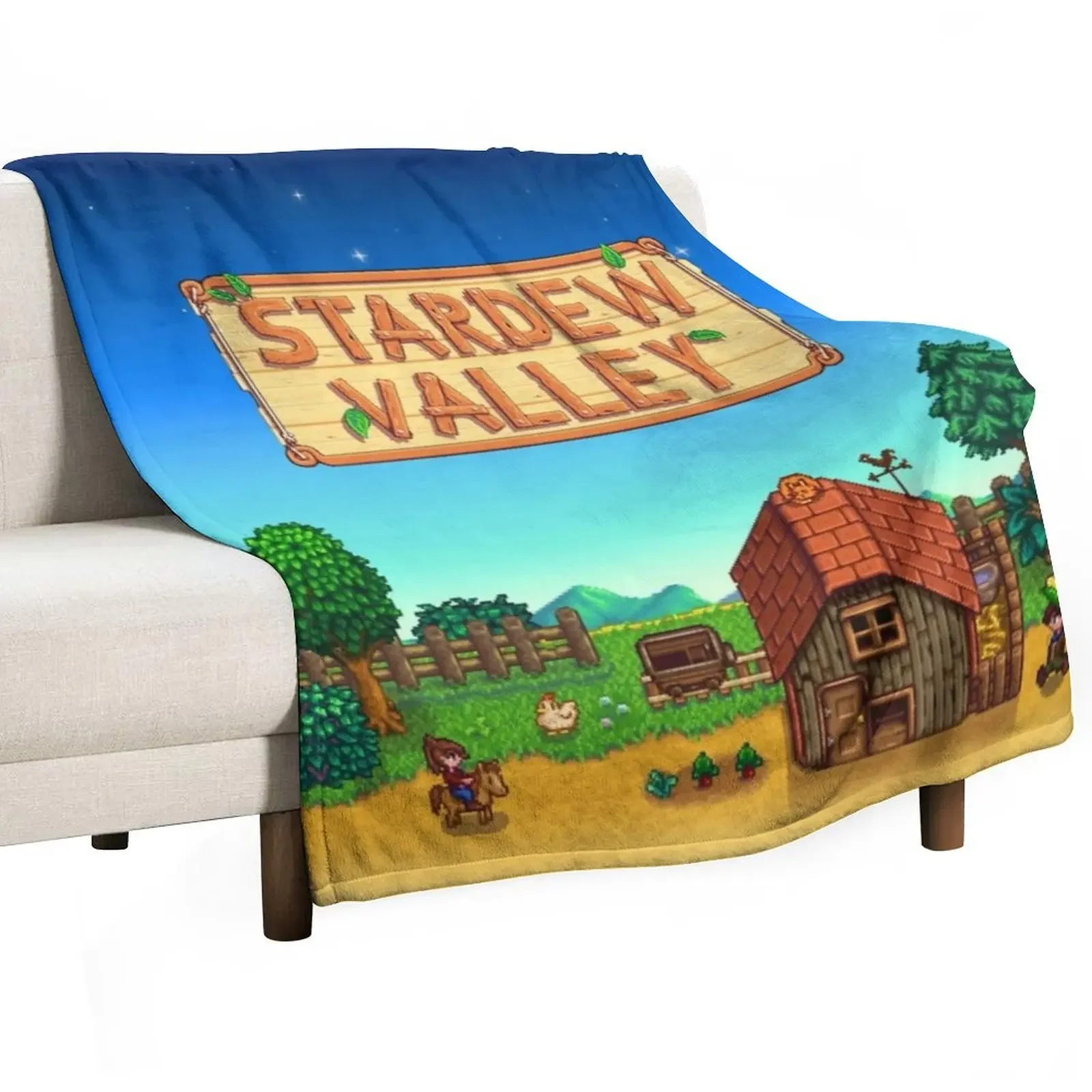 

Stardew Valley Throw Blanket Custom christmas gifts For Baby Personalized Gift Blankets