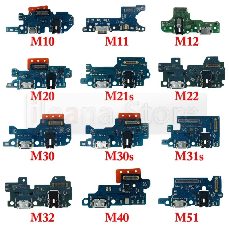 

Original USB Fast Charging Connector Dock Flex Cable For Samsung Galaxy M10s M11 M12 M21 M21s M22 M30 M30s M31 M31s M32 M40 M51