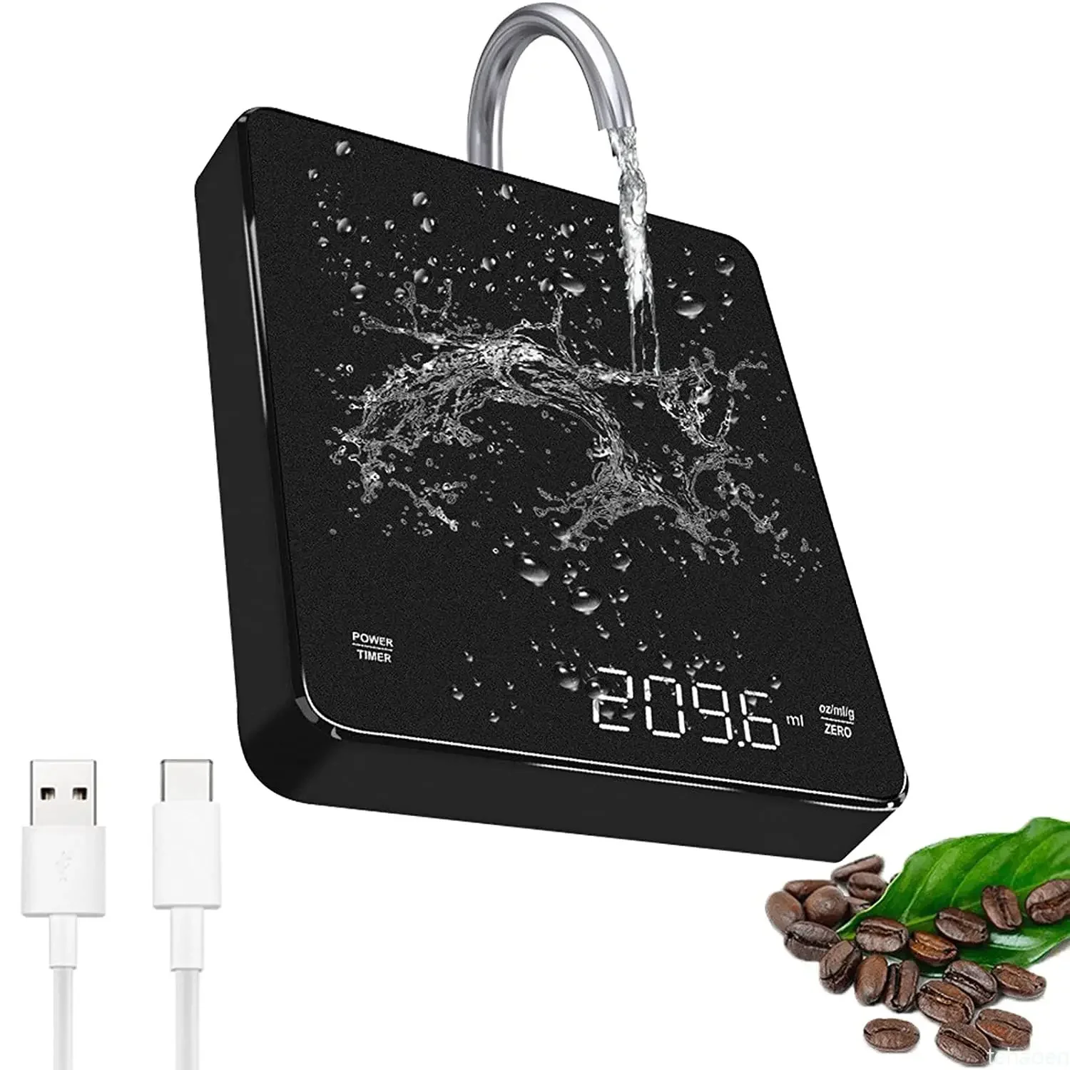 Mini Coffee Scale with Timer for Espresso and Pour Over Coffee ...