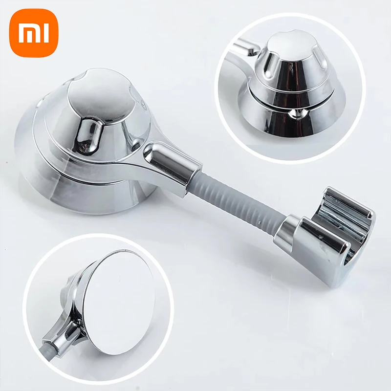 Xiaomi Suction Cup Shower Holder Adjustable Shower Holder Nozzle Handheld Holder Punch-Free Multi Angle Rotation Shower Bracket 3