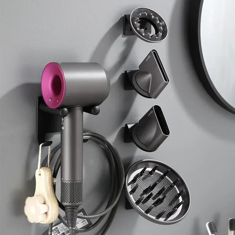 Dyson-Dyson-Non-drilling-hair-dryer-bracket-air-duct-bathroom-rack-hair ...