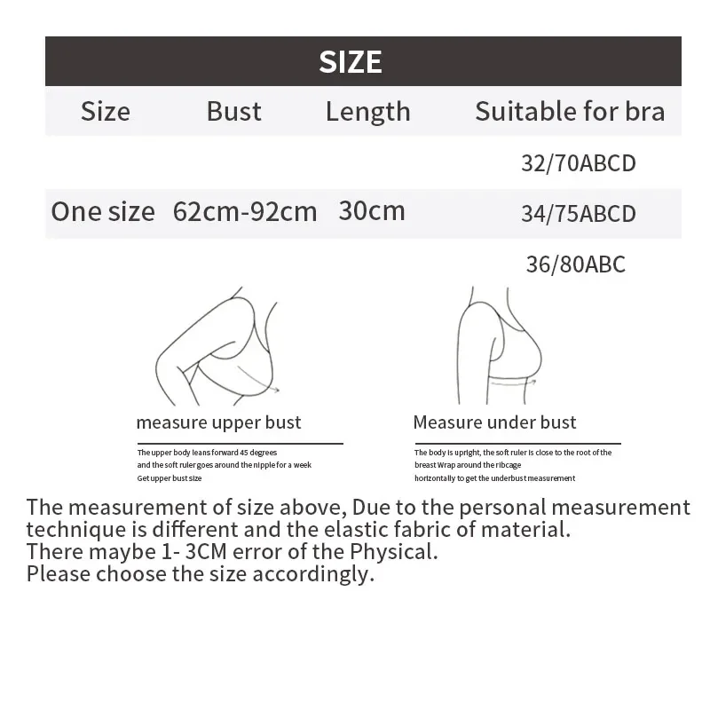 Description Picture 2 of itemWomen Tank Top Push Up Bra Tube Tops Seamless Brassiere Crop Top SexyIntimates Lingerie for Female Underwear Backless Bralette