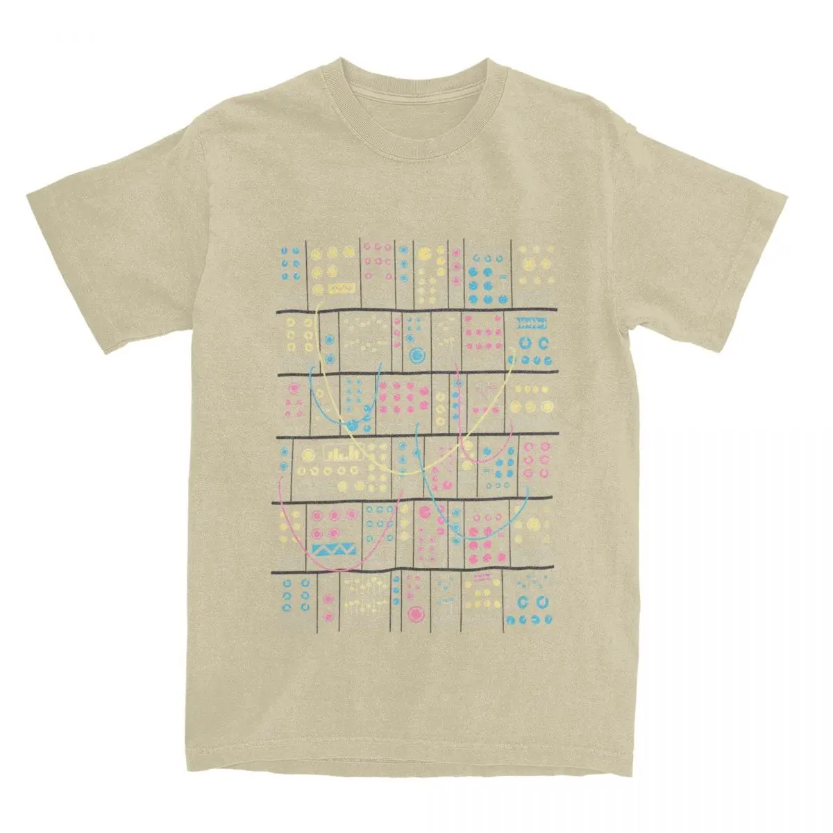 Maglietta Vintage Sintetizzatore Modulare Per DJ E Musicisti - Cotone Comfort - Foto 4