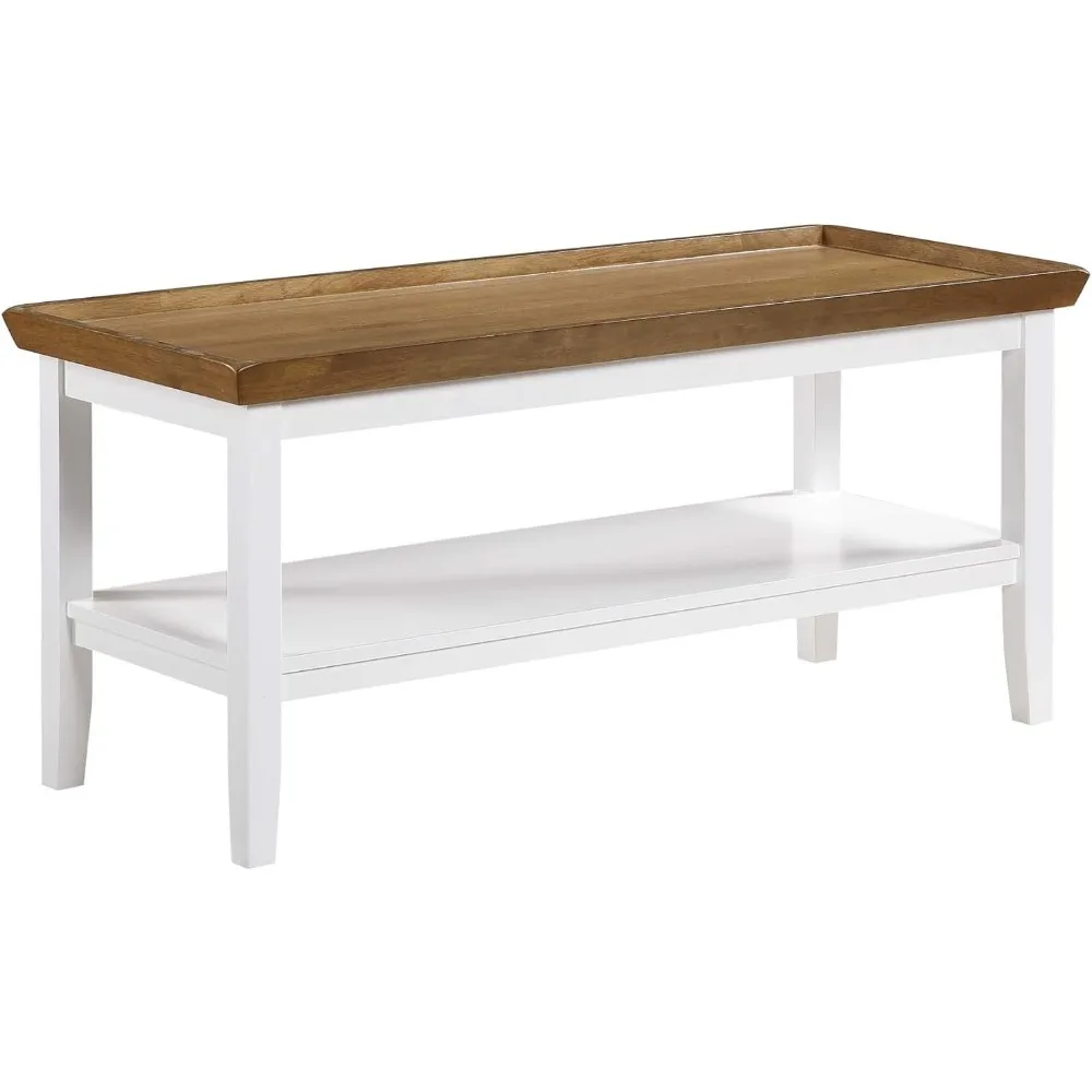 

Coffee Tables for Living Room Furniture Ledgewood Coffee Table With Shelf Driftwood/White Hidden Storage Mesa Lateral Furnitures
