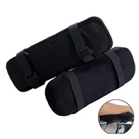 2 Piece Armrest Pad Anti-Slip Bottom Removable Pressure Relief Elbow Arm Rest Cushion for Gaming Chair Home 2