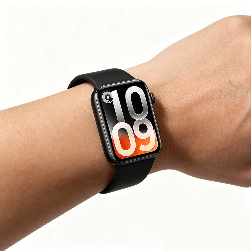 Enhanced Silicone Strap for Comfortable Wear | Replaceable Wristband for Fitness Trackers