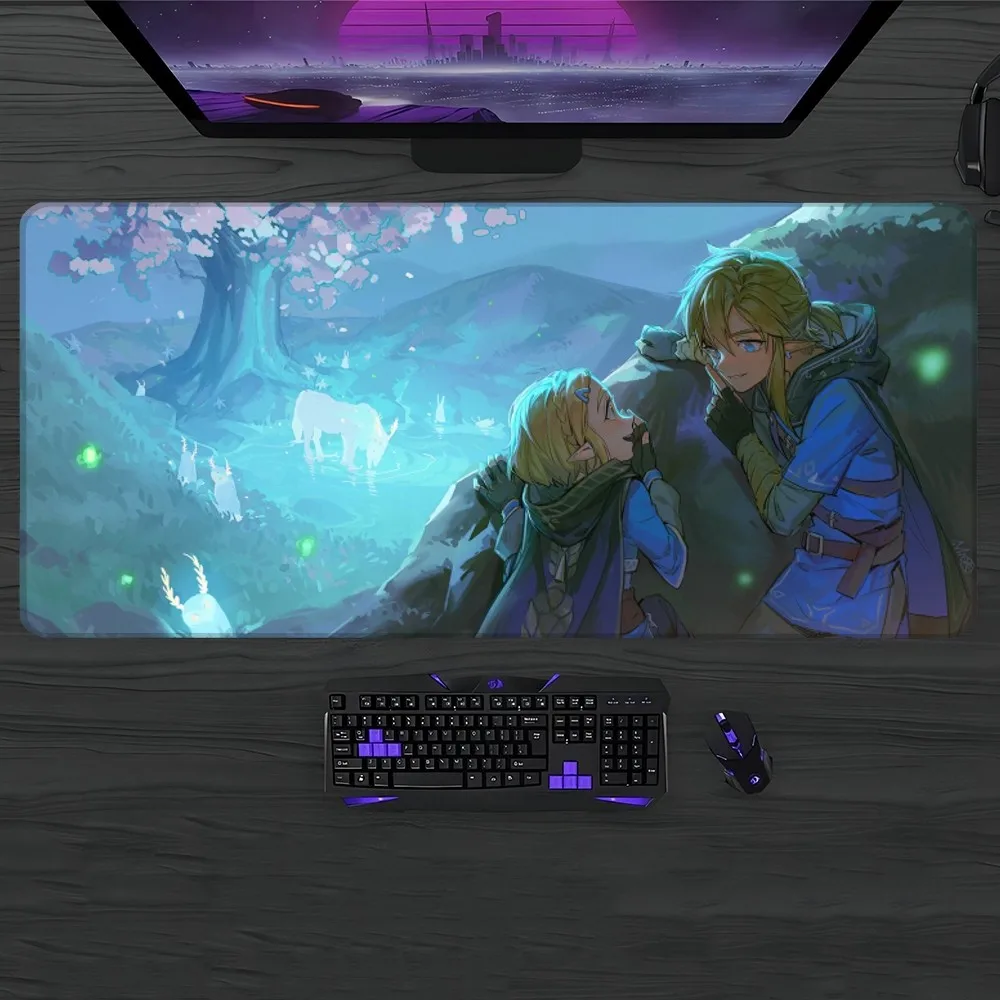 Game The Legends Z-Zeldas Mouse Pad Xxl Deskmat Mats Gamer Pc Gaming Accessories Rubber Mat Keyboard Cabinet Mause Laptops