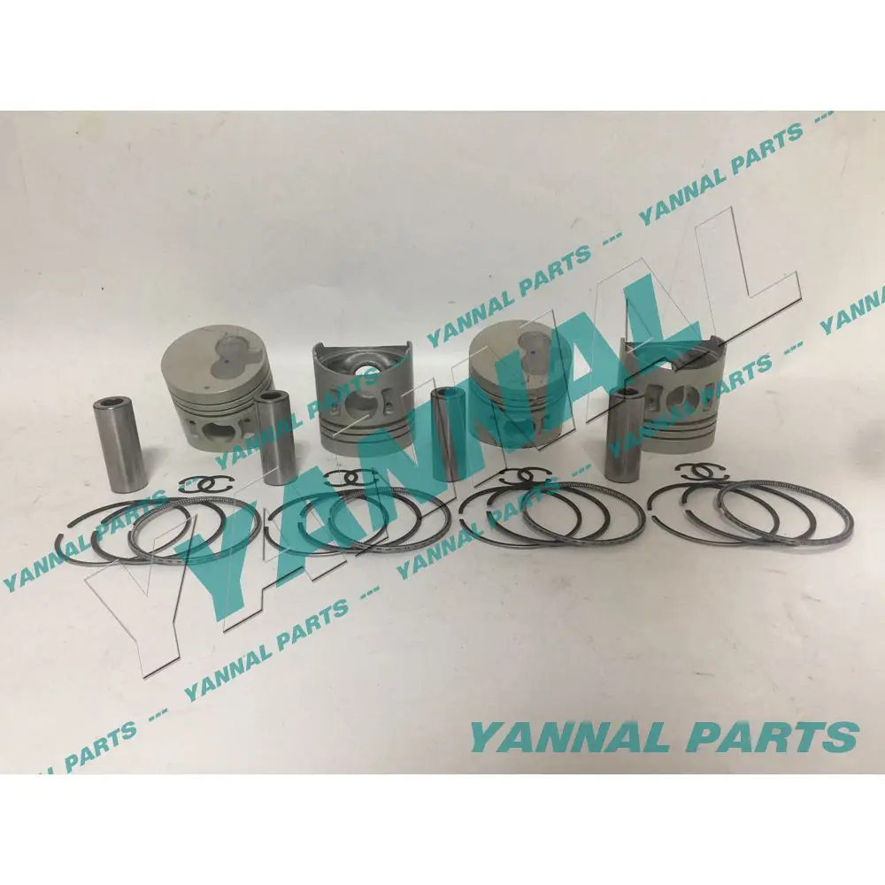 

For Mitsubishi Piston With Rings 4DR7 Excavator Engine Parts