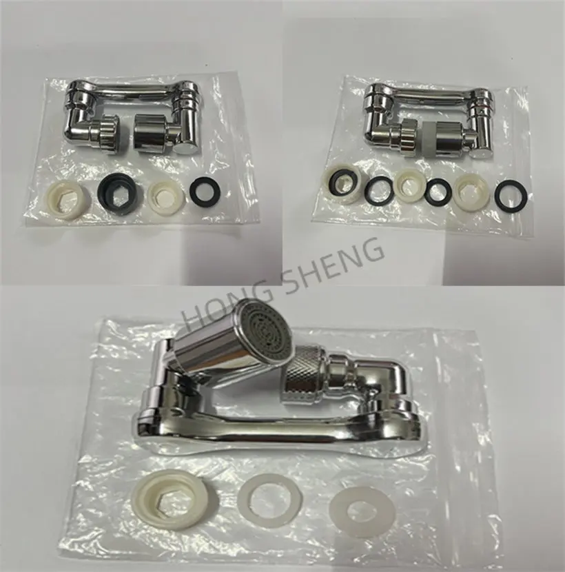 1080&deg; Universal Tap Aerator Anti-splash Swivel Water Saving Plastic Faucet Spray Head Robotic Arm Dual Mode Tap Extender Adapter faucet aerator faucet extender faucet adapter