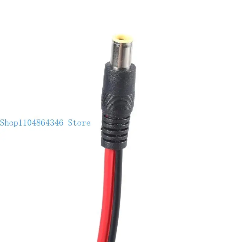 652F 8mm 전원 땋은 머리 케이블 DC7909 남성/여성 플러그-베어 와이어 오픈 엔드 전원 와이어 공급 태양 전지용 수리 코드