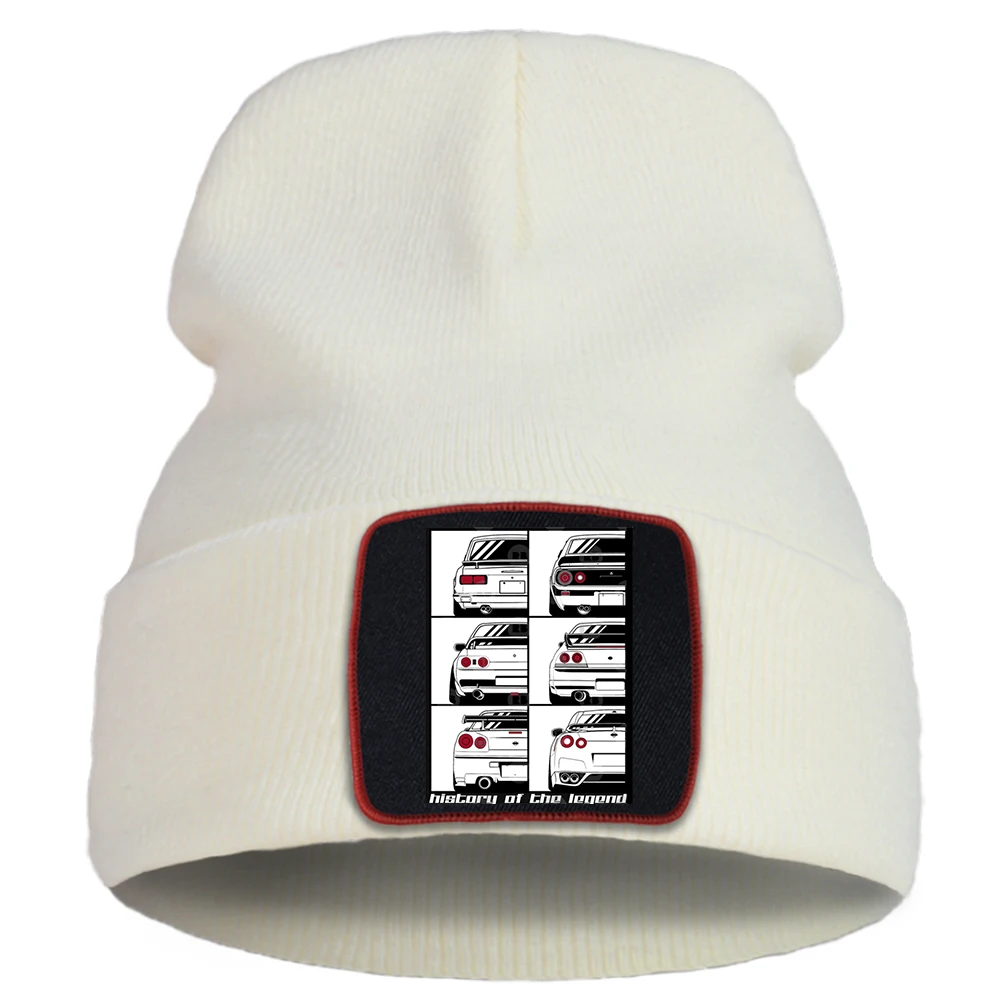 

Облегающая шапка для автомобиля с изображением истории эволюции, зимняя простая вязаная шапка в стиле Харадзюку, Ранняя шапка s, уличные теплые шапки в стиле хип-хоп