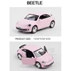 1/36 Miniature Pink Series Alloy Diecast Car Model Toys Simulation Automobile Children's Girl Boy Toys Kids Gifts 3