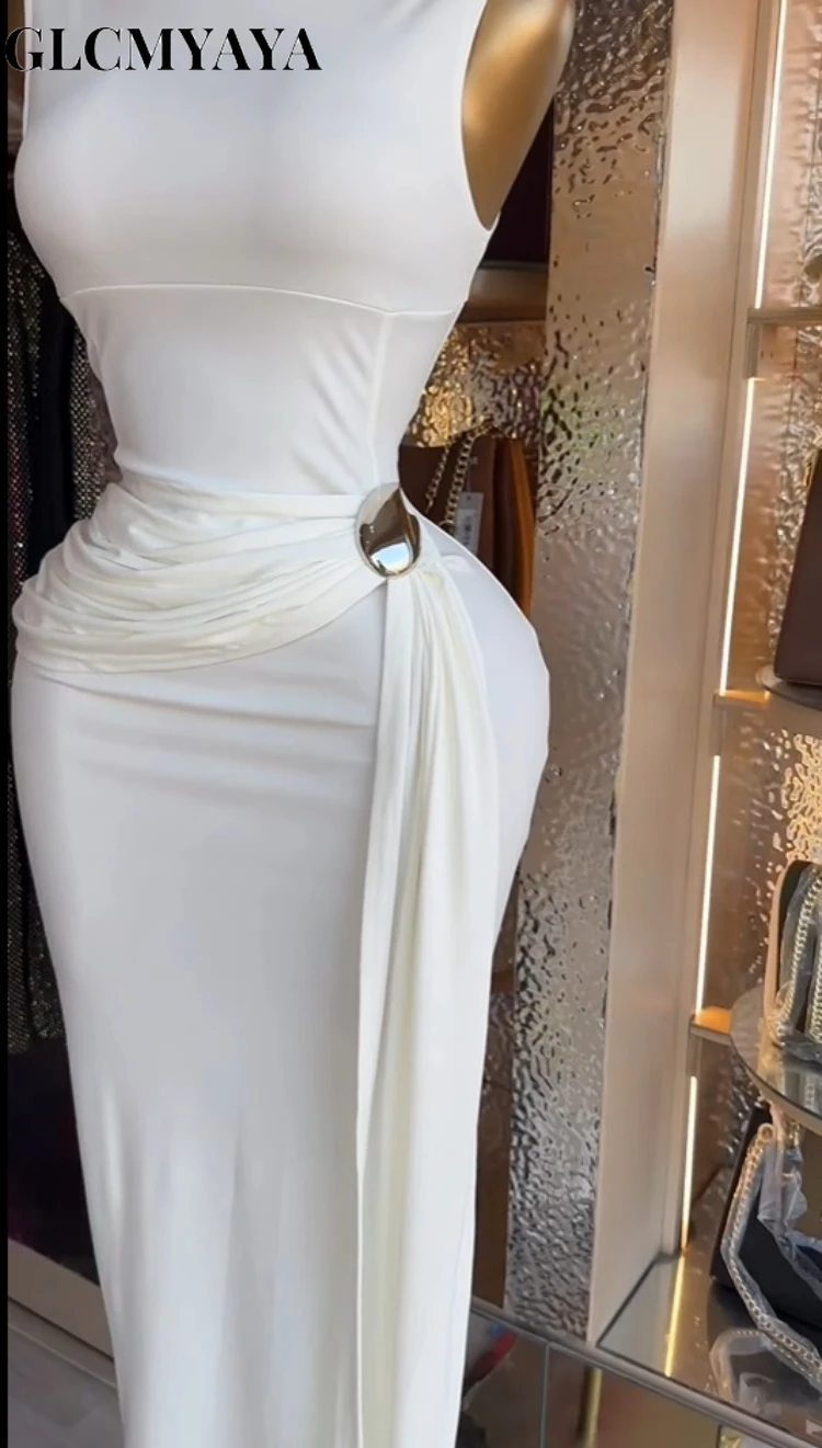 فستان سهرة حرير فاخر