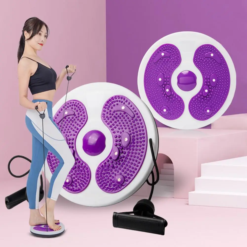 

Waist Twist Disc with Foot Sole Massager Weight Loss Trainer Body Building Multi-Functional Balance Board Home Fitness Equipment